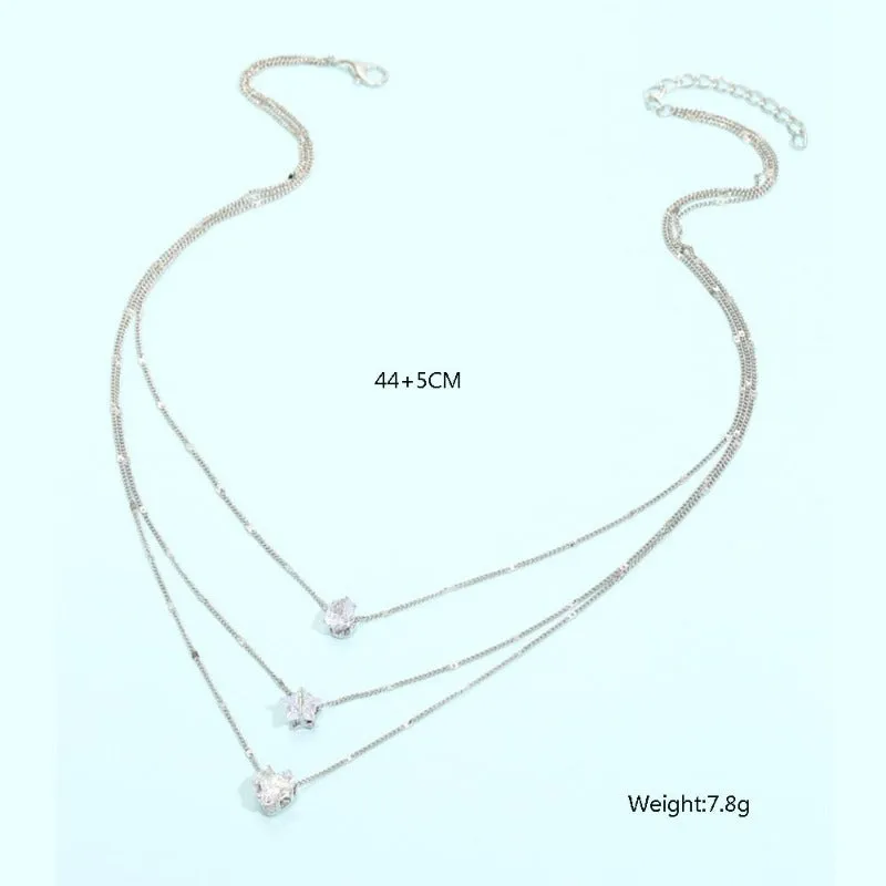 Red Cherry Gold Pendant Necklace For Women Wedding Birthday Gifts Jewelry