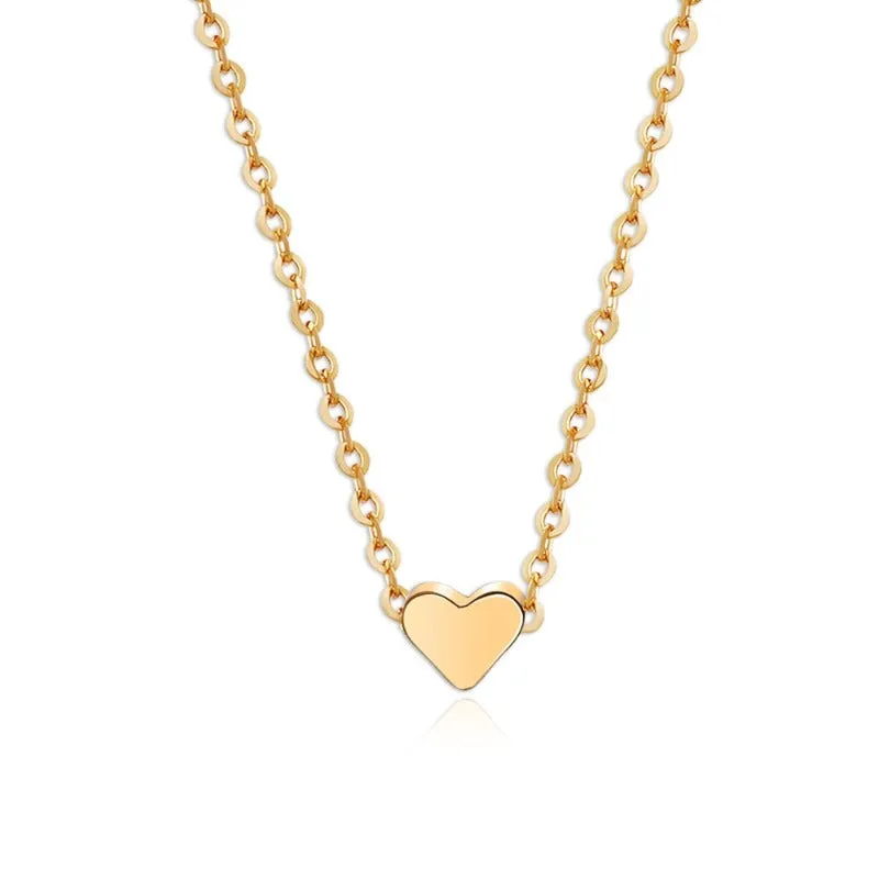 Red Cherry Gold Pendant Necklace For Women Wedding Birthday Gifts Jewelry