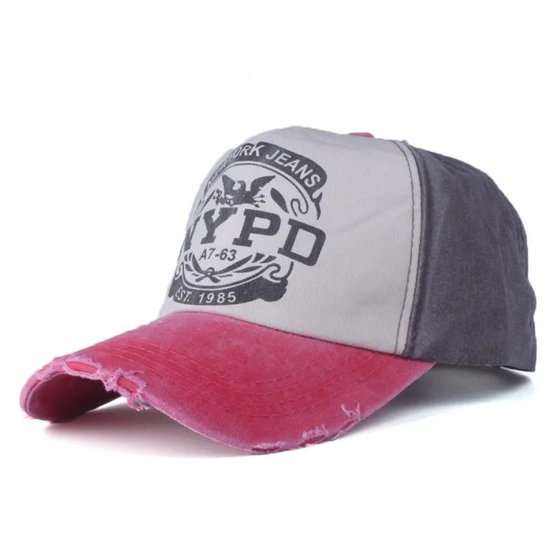 Red Light Bird Stylish Baseball Hats for Men - Adjustable Relaxed Fit Cool Strapback Caps