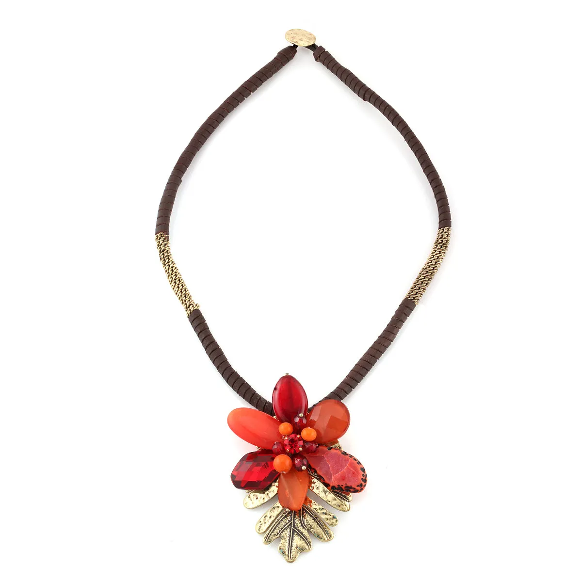 RED  NECKLACES #305RD1101 (5C3/9D1/3E6)