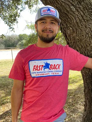 Red Retro Tee