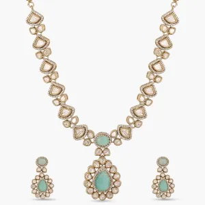 Regal Polki Statement Necklace Set