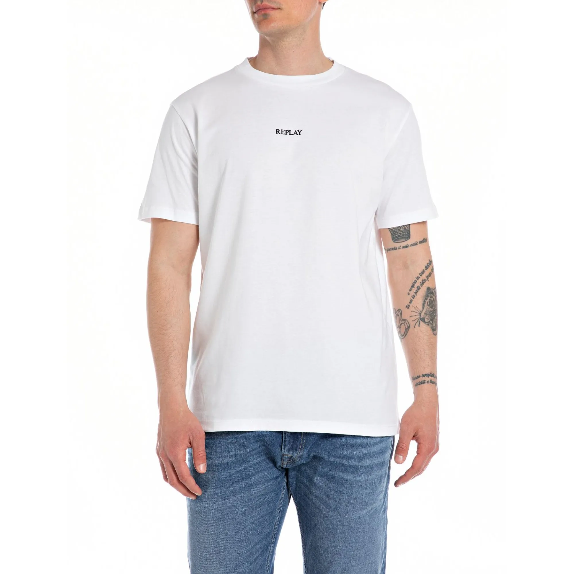 Replay Men's Regular Basic Jersey