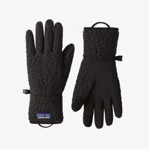 Retro Pile Fleece Gloves