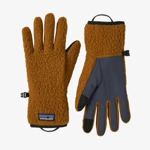 Retro Pile Fleece Gloves