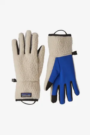 Retro Pile Fleece Gloves
