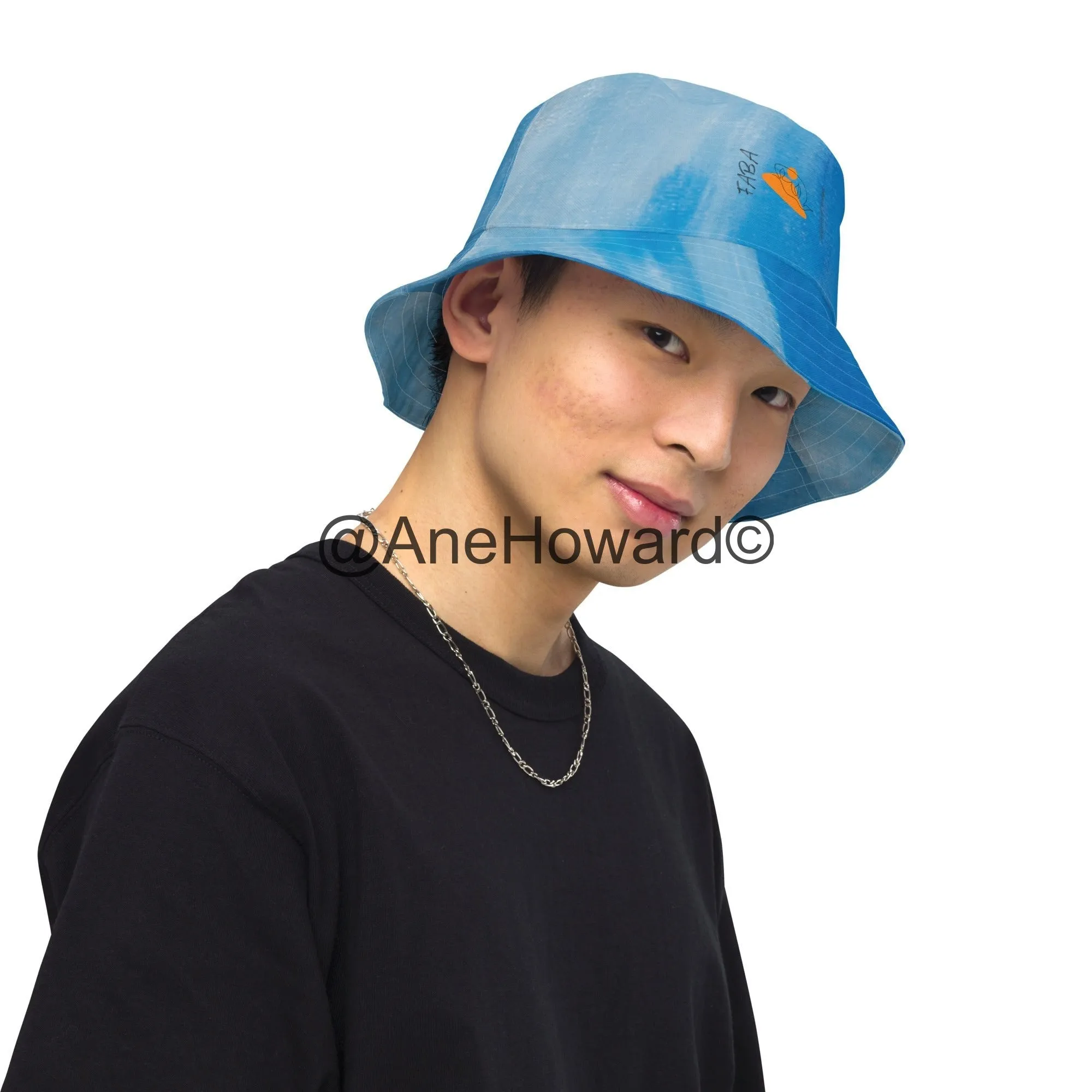 Reversible Bucket Hat Rising with the Wave