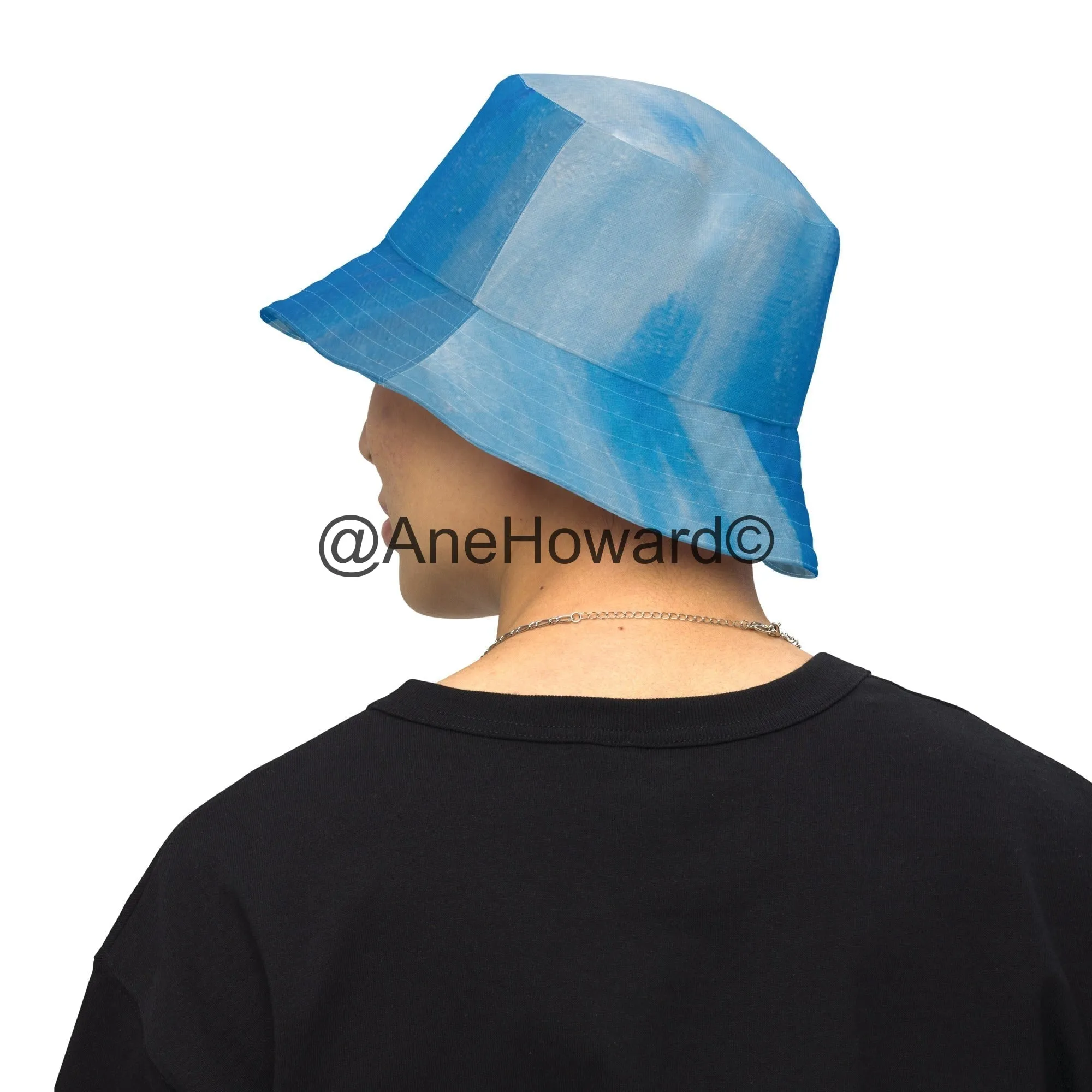 Reversible Bucket Hat Rising with the Wave