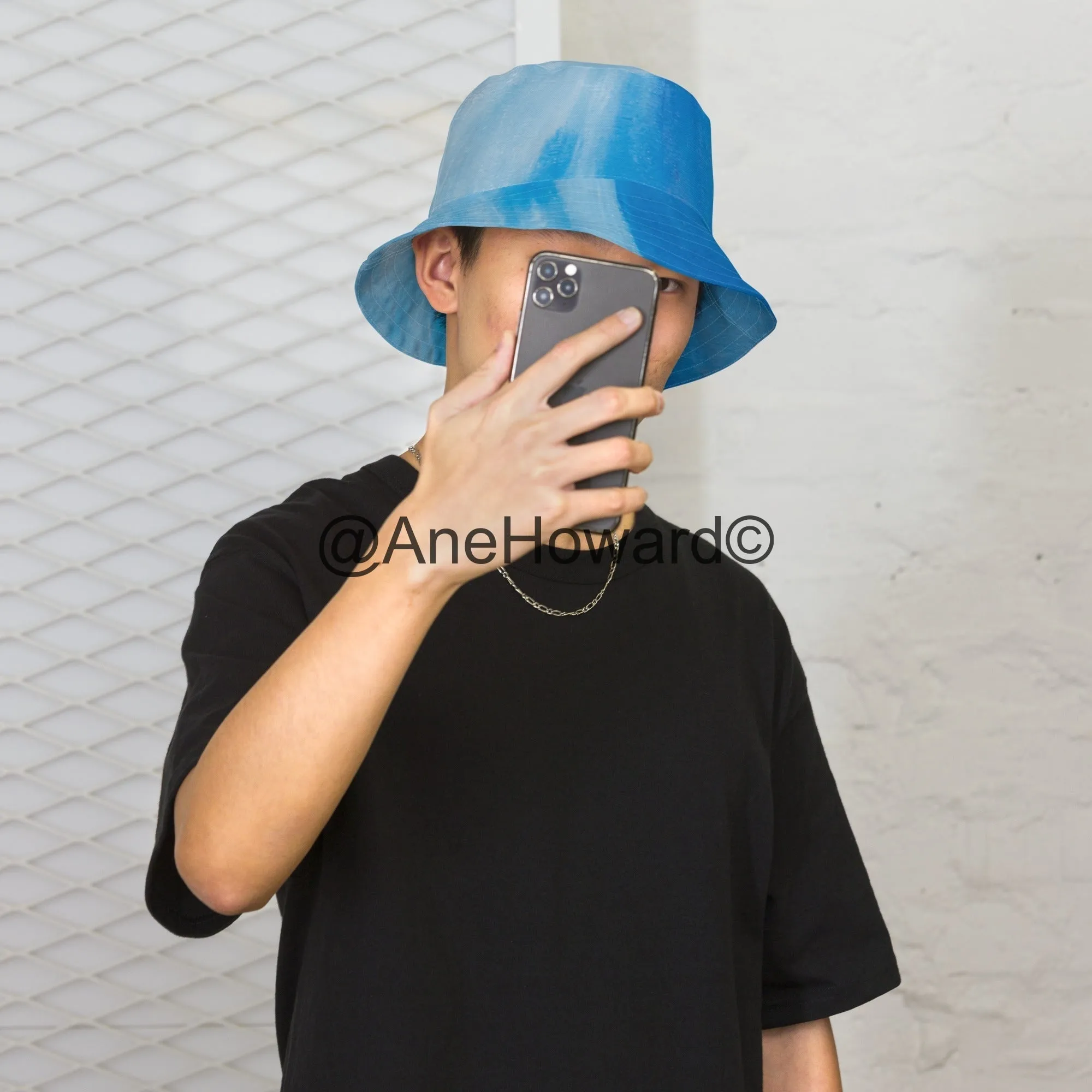 Reversible Bucket Hat Rising with the Wave