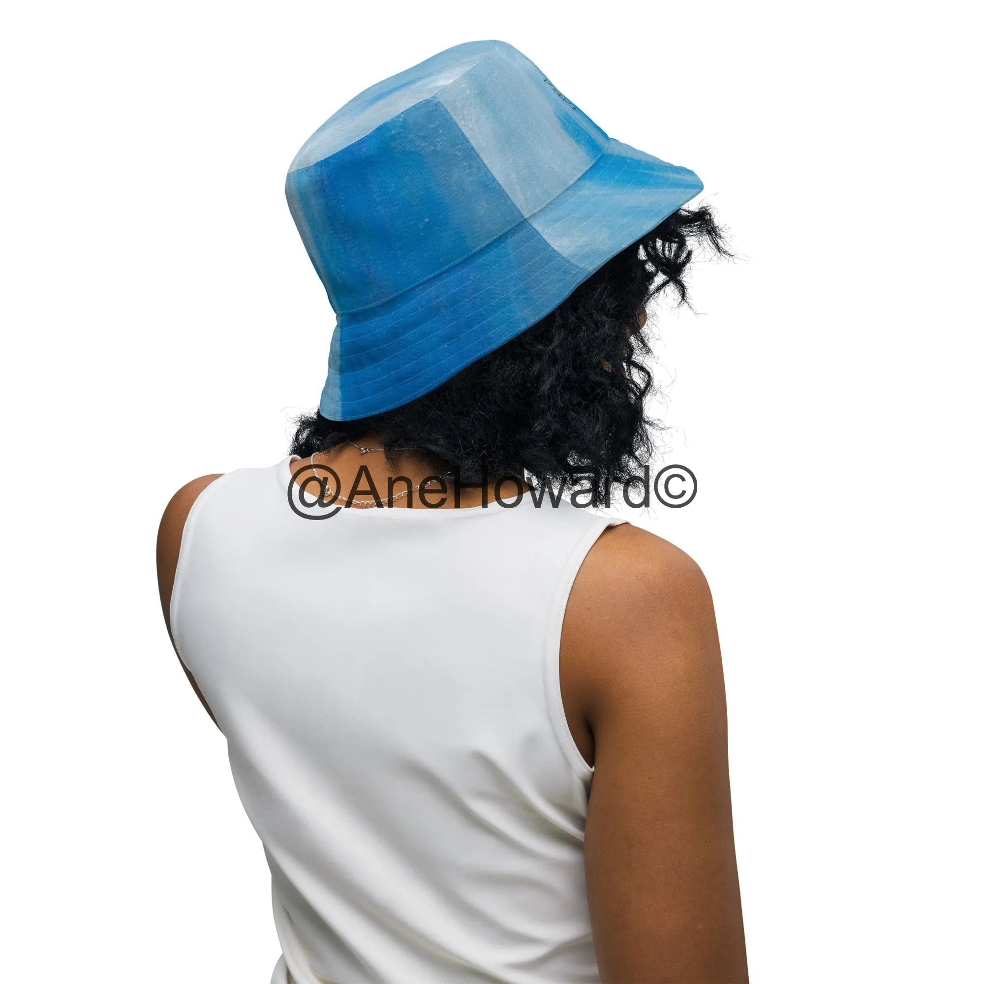 Reversible Bucket Hat Rising with the Wave