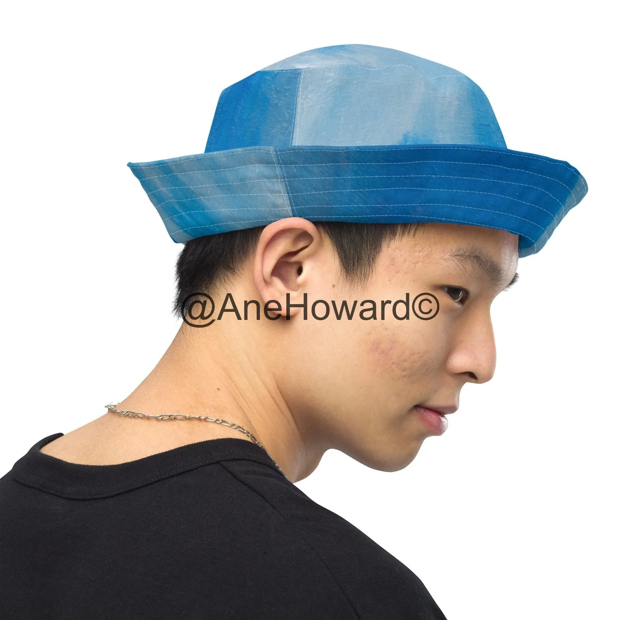 Reversible Bucket Hat Rising with the Wave