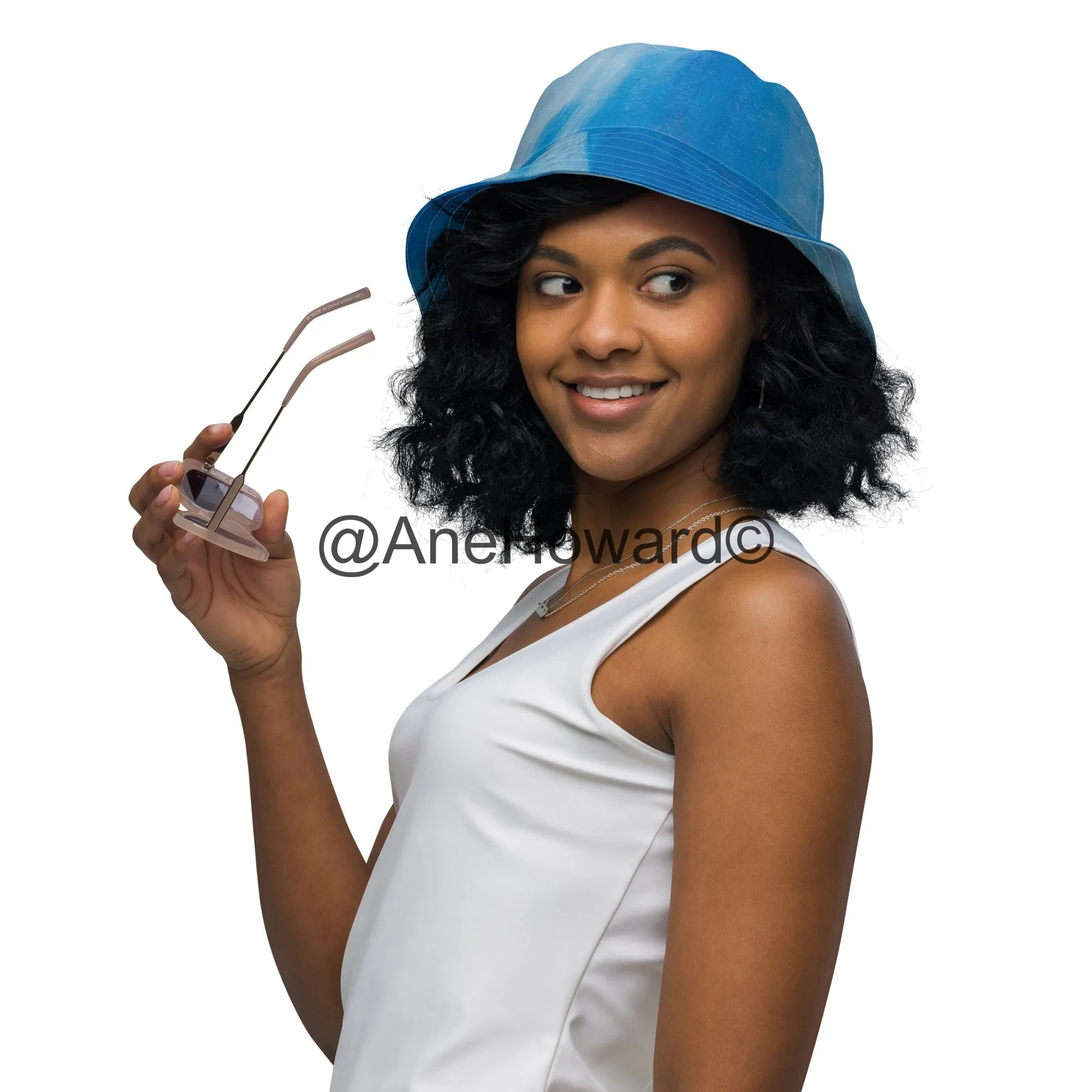 Reversible Bucket Hat Rising with the Wave