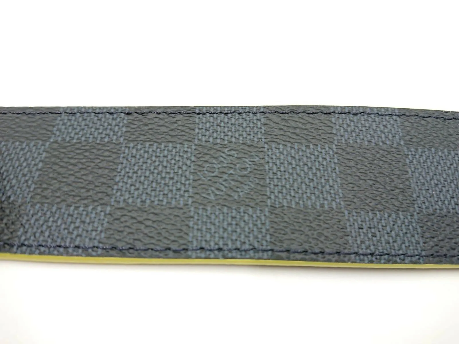 Reversible Damier Print Belt