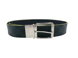 Reversible Damier Print Belt