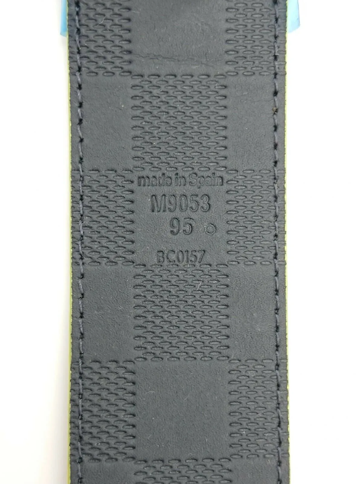 Reversible Damier Print Belt