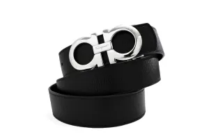 Reversible/Adjustable Gancini Belt