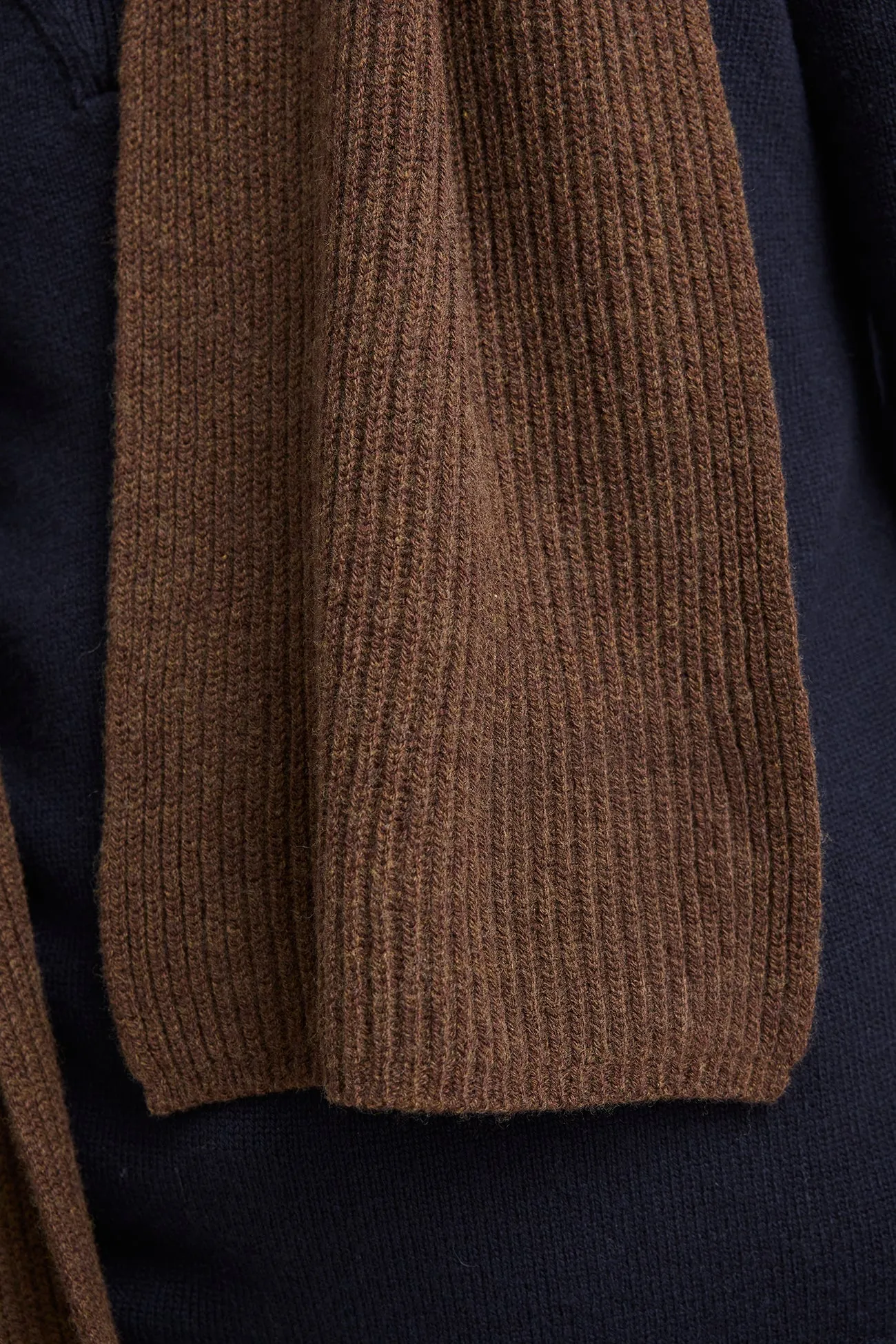 Rib Knit Scarf | Otter