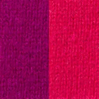 Ribbed cashmere Texting Gloves LFAC4-154