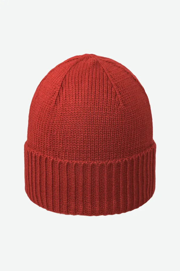 RIBBED CUFF ACRYLIC BEANIE
