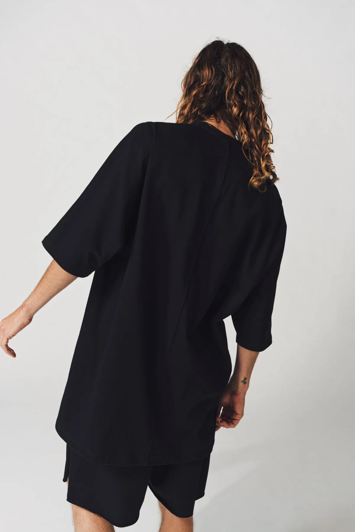 RICK OWENS | RON JUMBO SHORT SLEEVE TEE