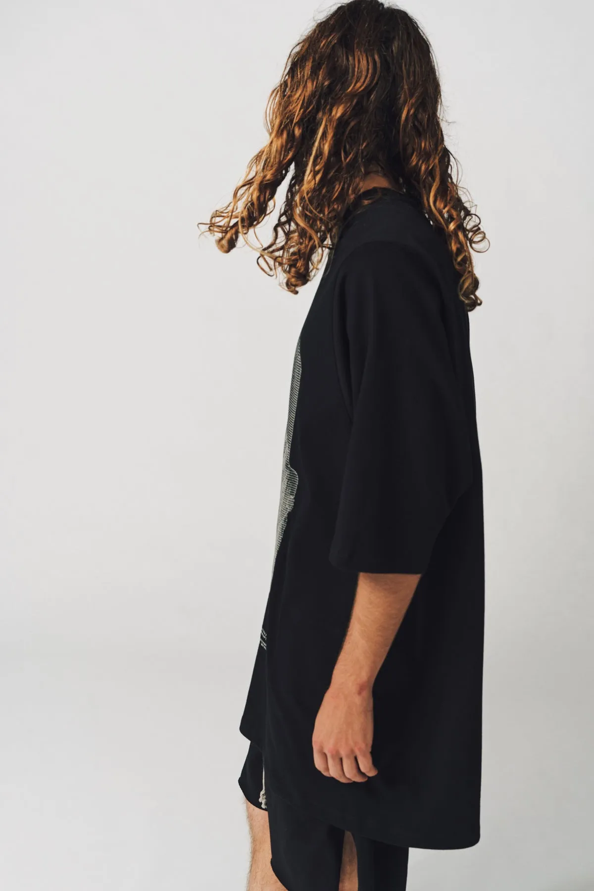 RICK OWENS | RON JUMBO SHORT SLEEVE TEE