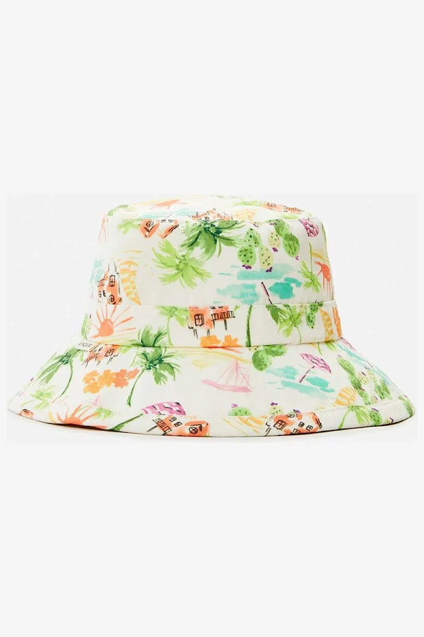 RIP CURL GIRLS TRES COOL SUN HAT - MULTICO