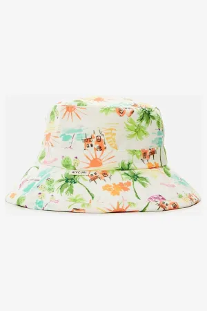 RIP CURL GIRLS TRES COOL SUN HAT - MULTICO