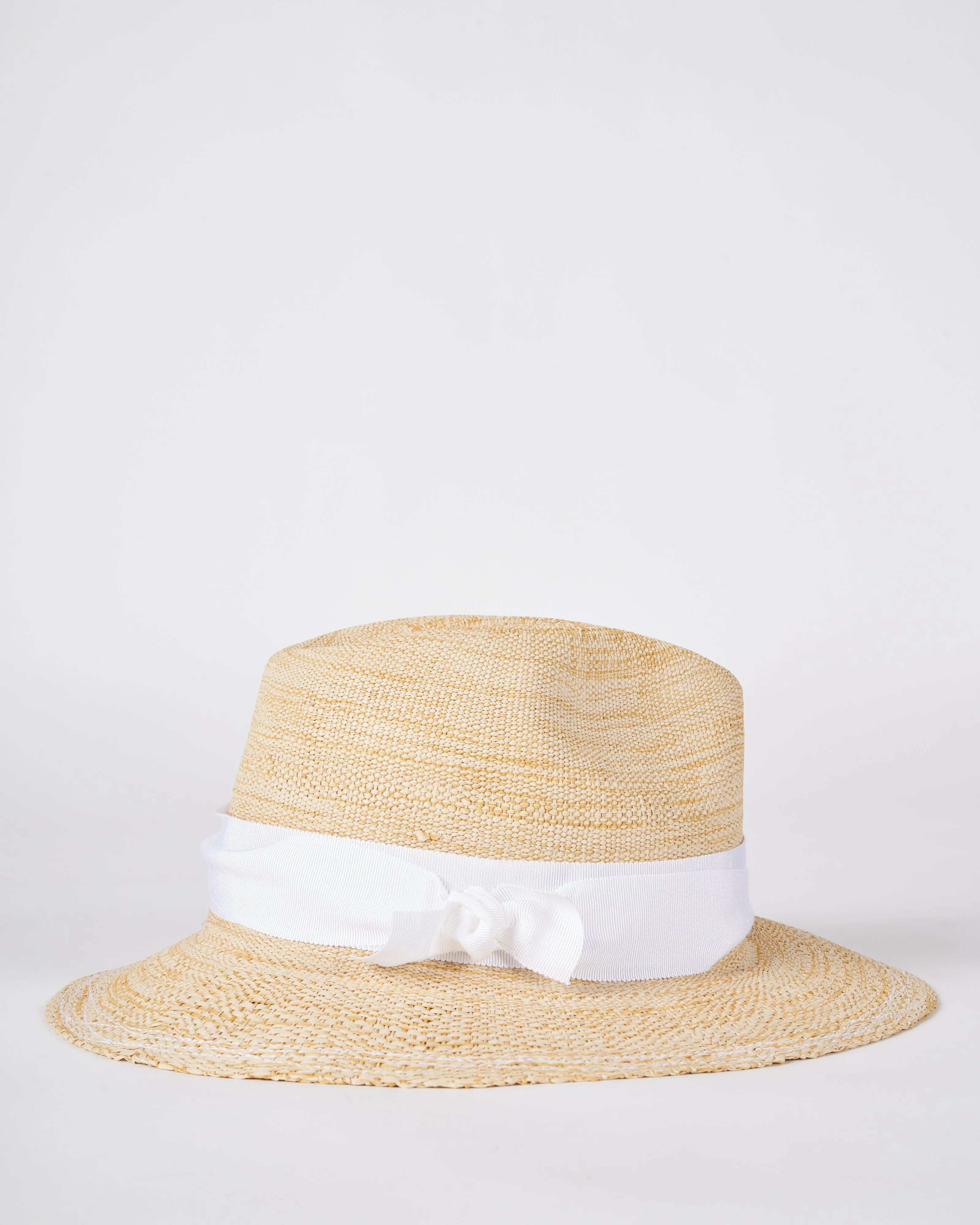 rise 'n shine hat - oatmeal / white