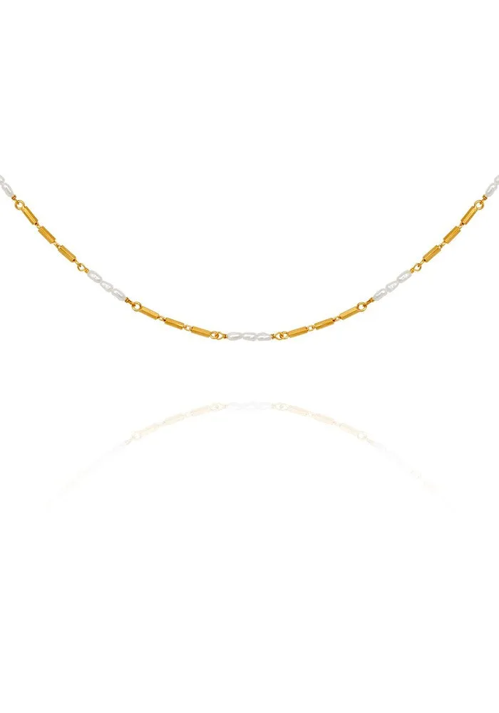 Riviera Pearl Necklace
