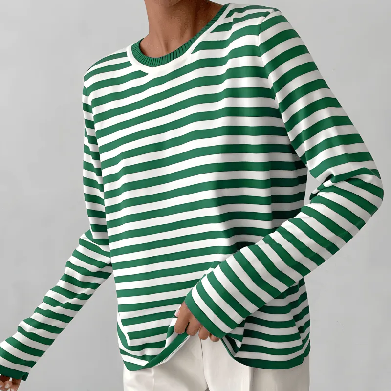 Robina - Lightweight Elegant Stripes Woman's T Shirt
