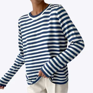 Robina - Lightweight Elegant Stripes Woman's T Shirt
