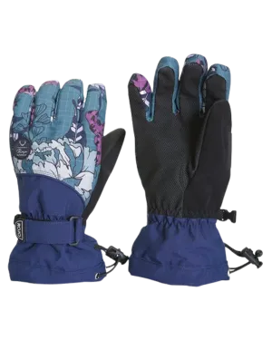 Rojo Women's Maximise Snow Glove - Floral Anicamo Stormy Weather