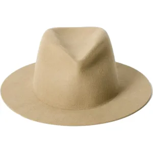 Rollable Felt Hat, Tan
