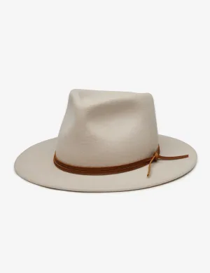 Rory Mid Brim Fedora, Putty