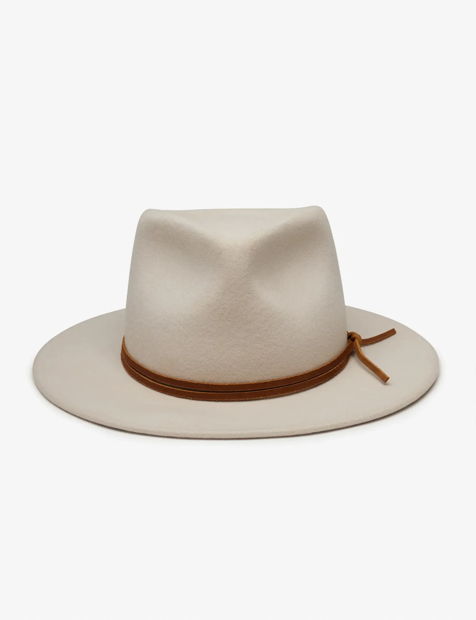 Rory Mid Brim Fedora, Putty
