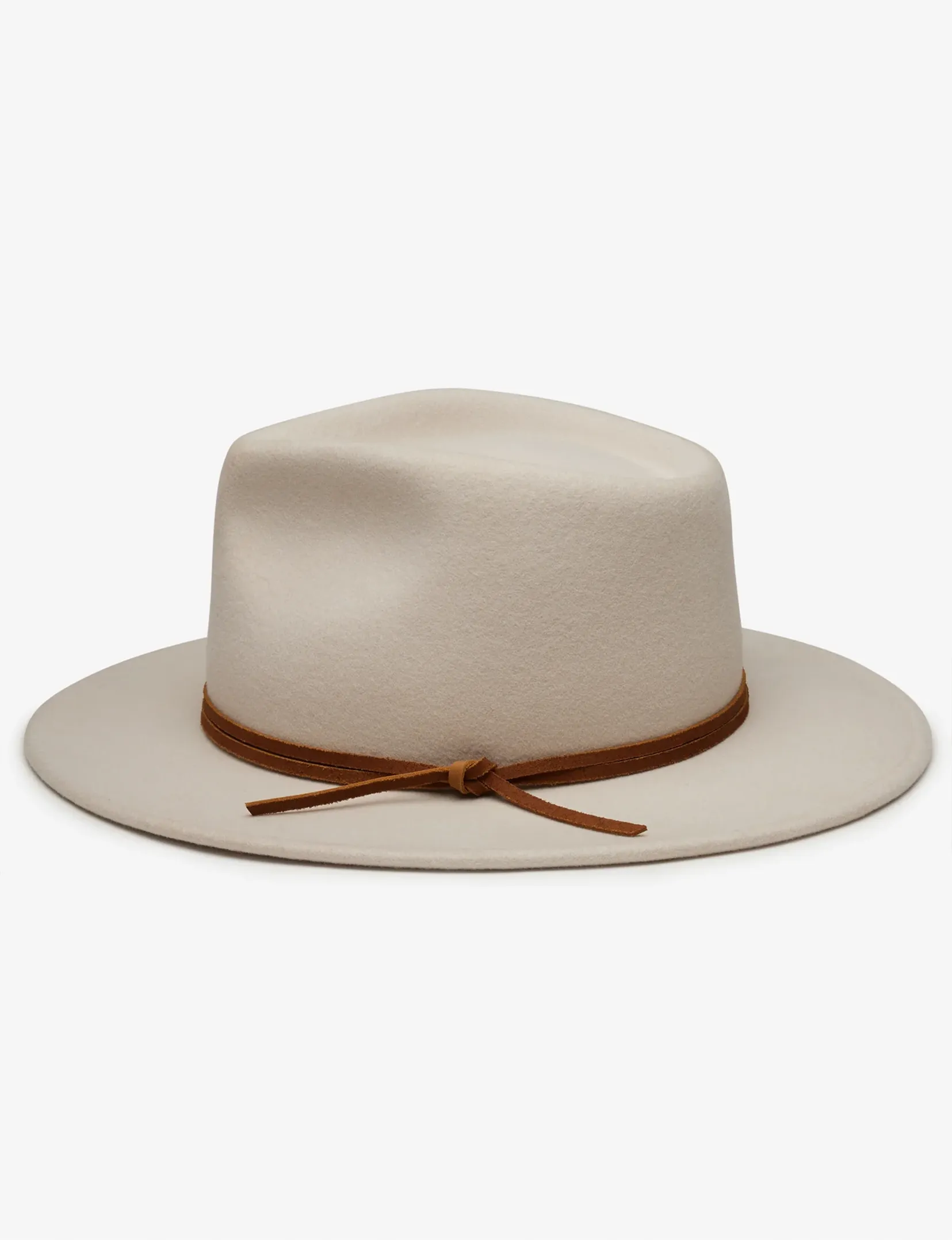 Rory Mid Brim Fedora, Putty