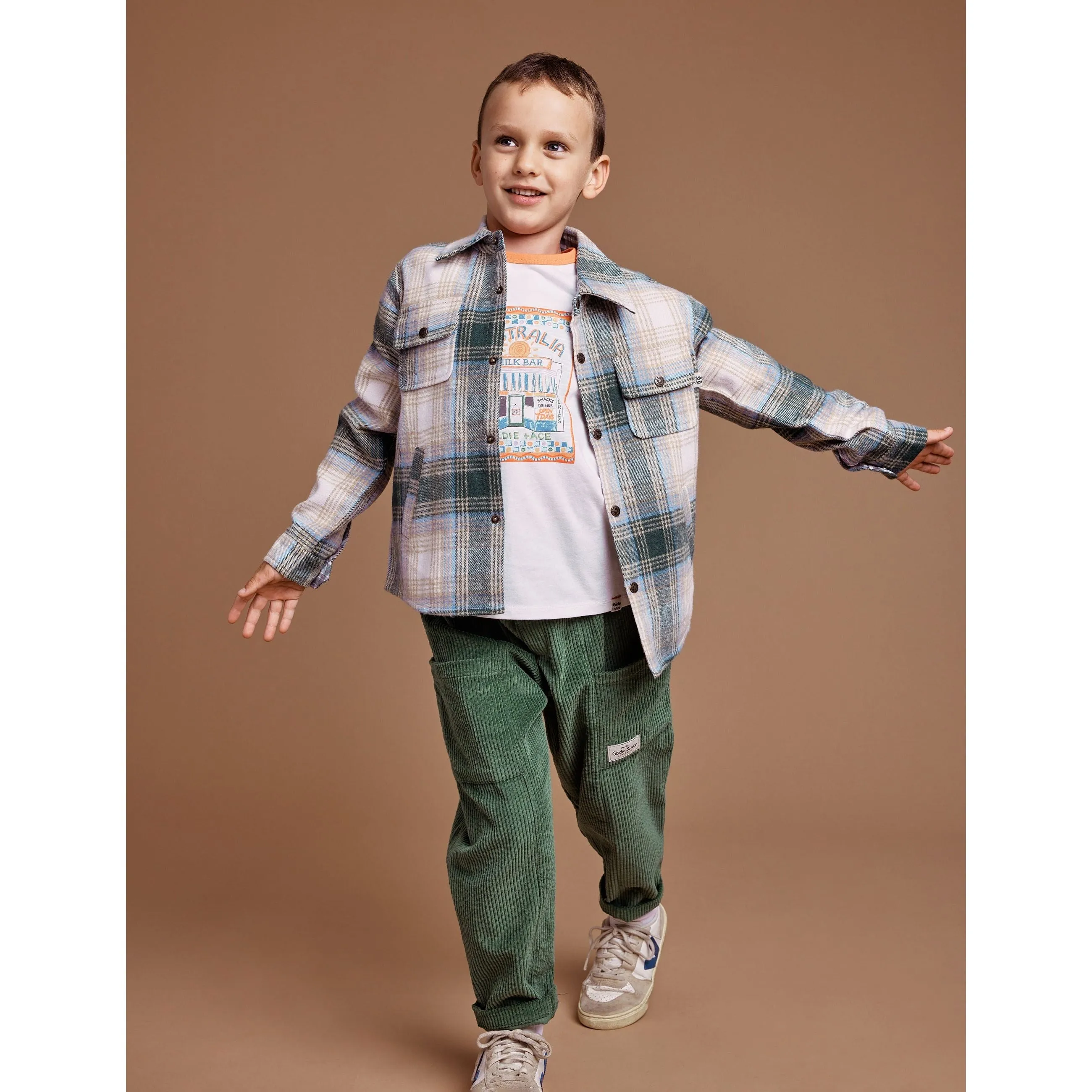 Rowan Check Shirt - Alpine Oat