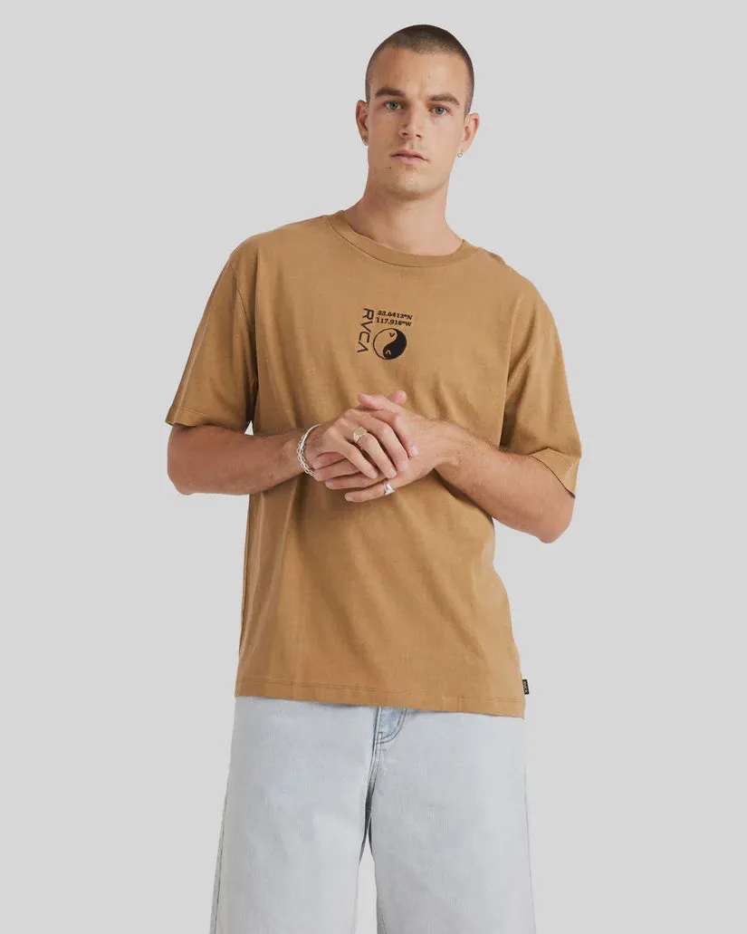 RVCA Viper VA SS Tee CAMEL