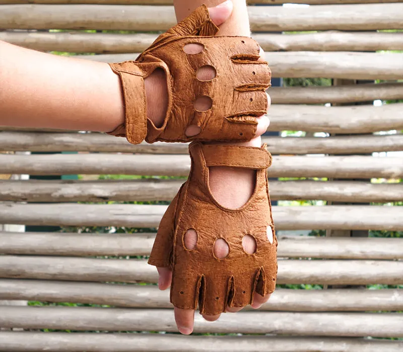 Salcantay - Peccary leather gloves - men