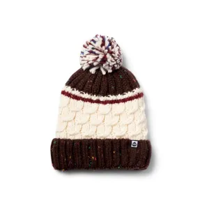 Saltrock Tiree Bobble Hat Aw24 Brown