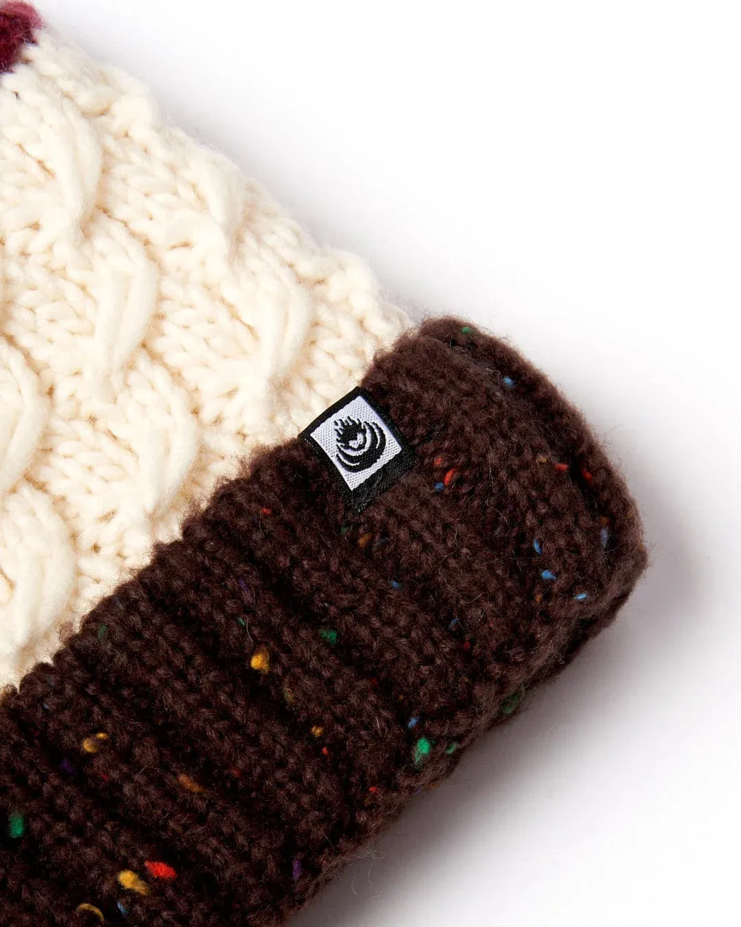 Saltrock Tiree Bobble Hat Aw24 Brown