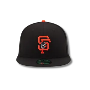 San Francisco Ski Mask Baseball Fitted Hat