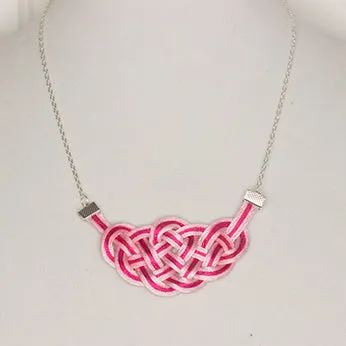 Satin cord necklaces