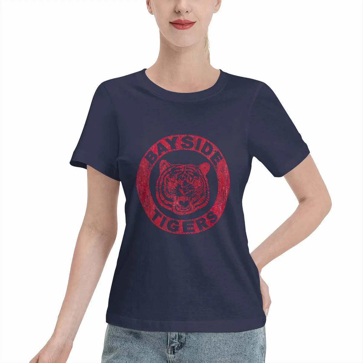 Saved By The Bell Bayside High School Seal Women's T-Shirt