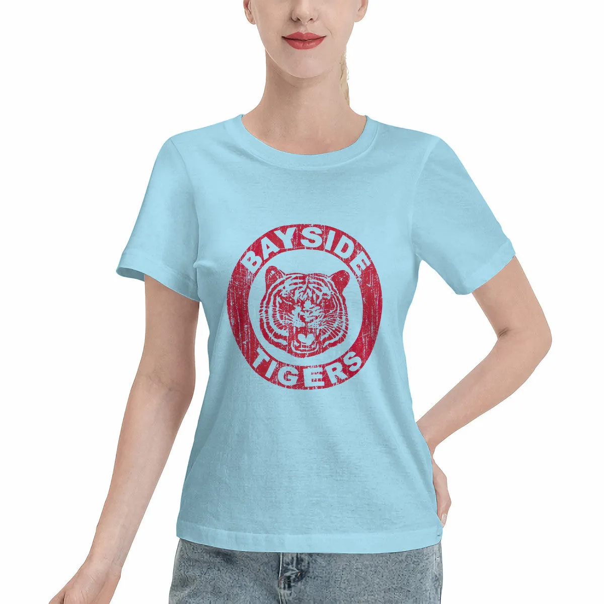 Saved By The Bell Bayside High School Seal Women's T-Shirt