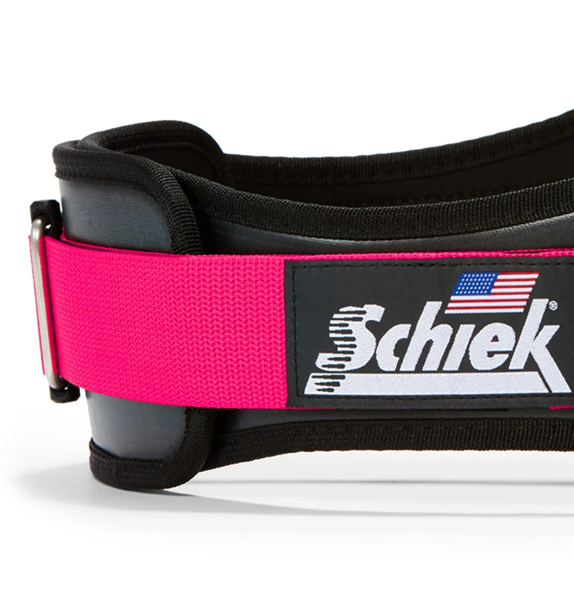Schiek 3006 Power Contour Weight Lifting Belt - Pink