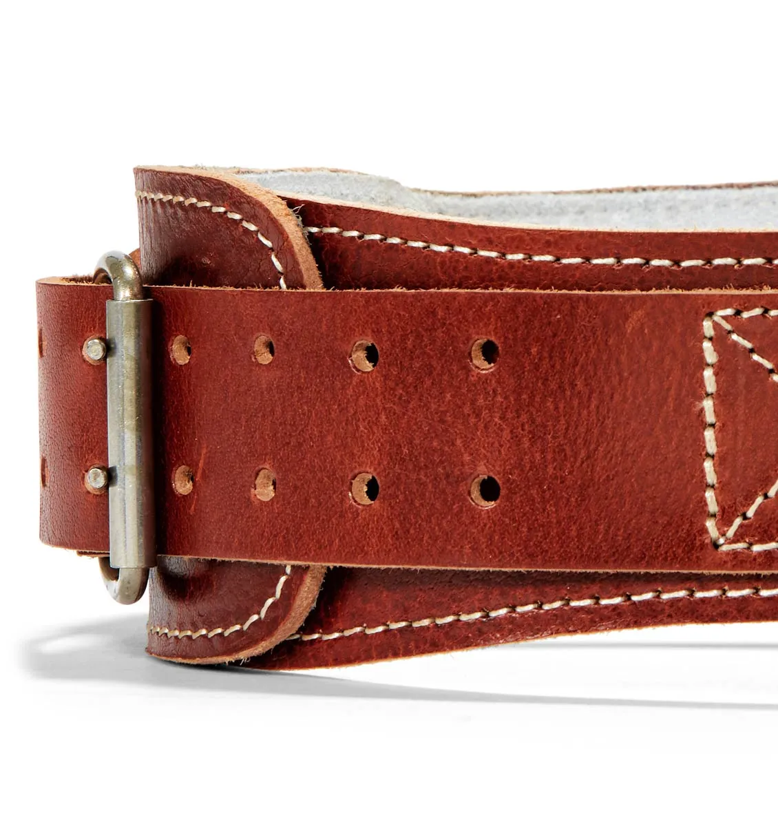 Schiek 4" Power Leather Contour Weight Lifting Belt - Natural Leather