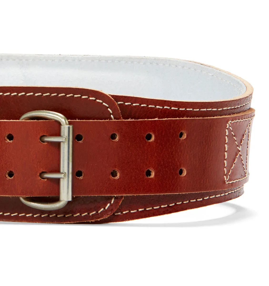 Schiek 4" Power Leather Contour Weight Lifting Belt - Natural Leather