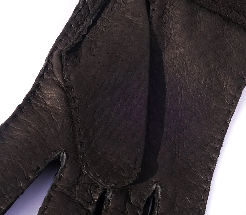 Sebastian - Peccary leather gloves - men