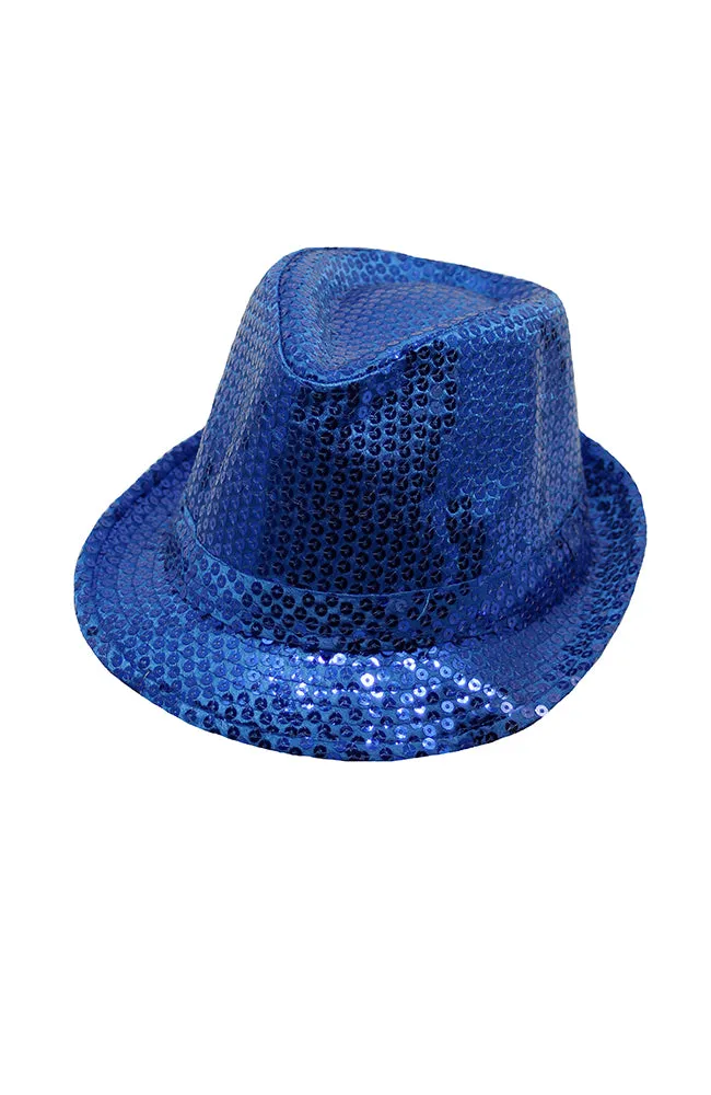 Sequin Fedora Hat